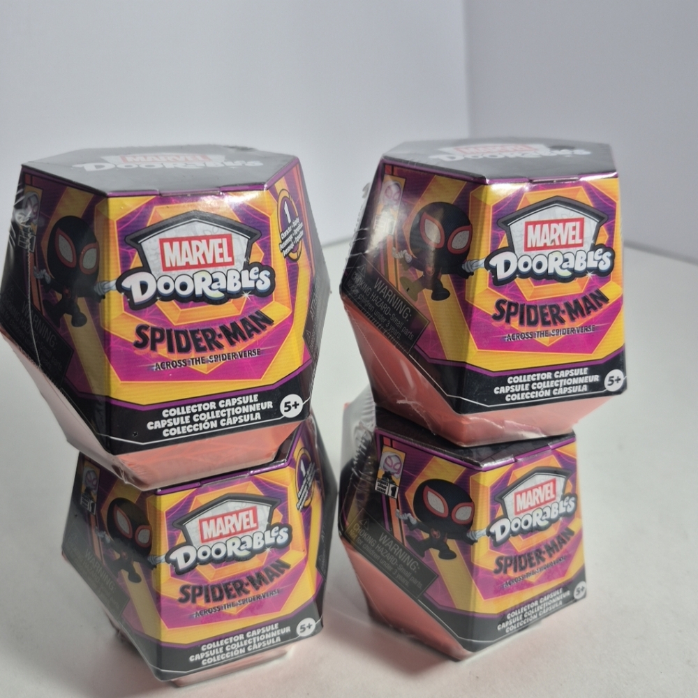 Marvel Doorables Spider-Man Across The Spiderverse Capsule Serie 1 Lot 4